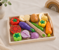 Bandeja de Frutas y Verduras de Madera