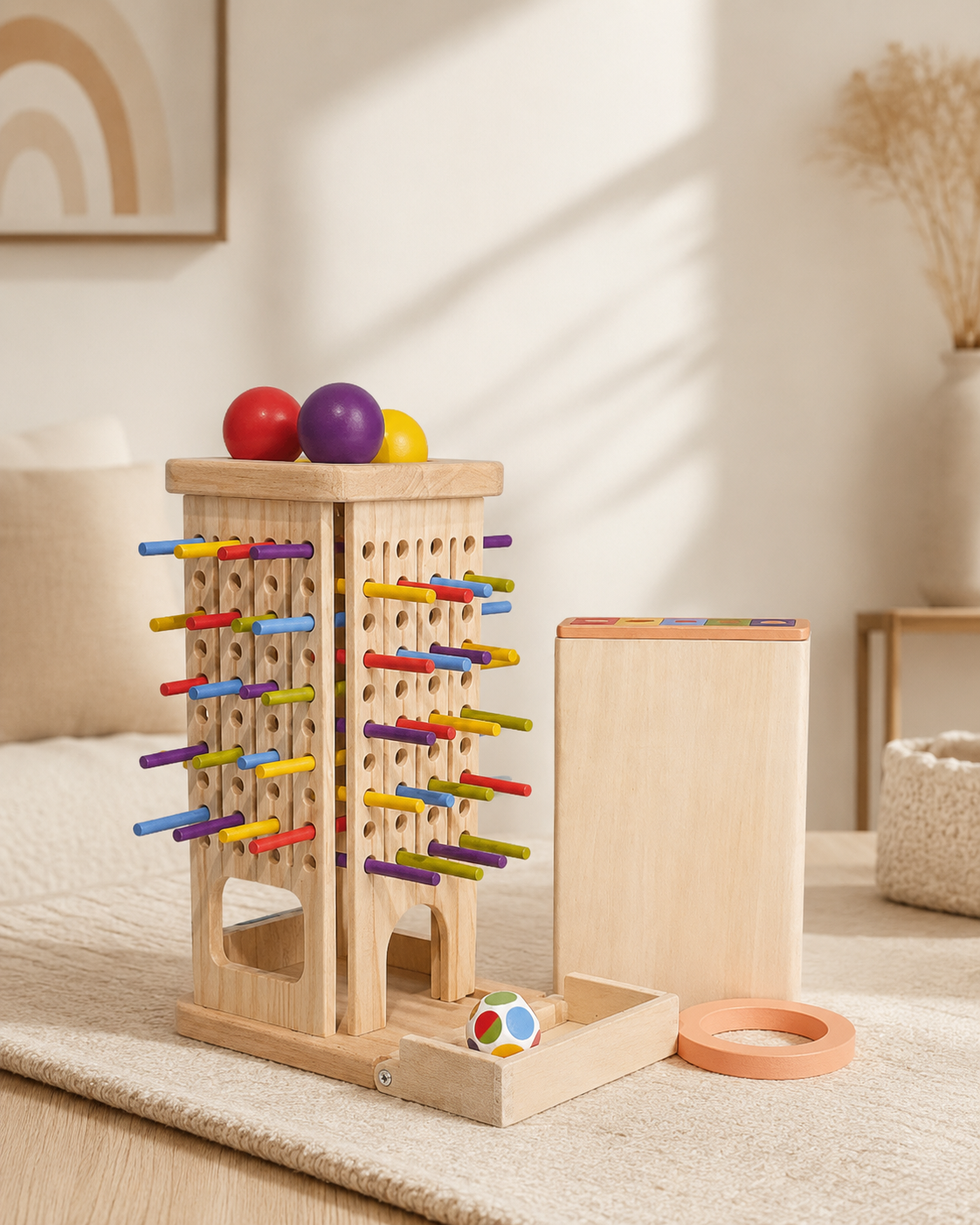 Torre Montessori de Motricidad y Coordinación