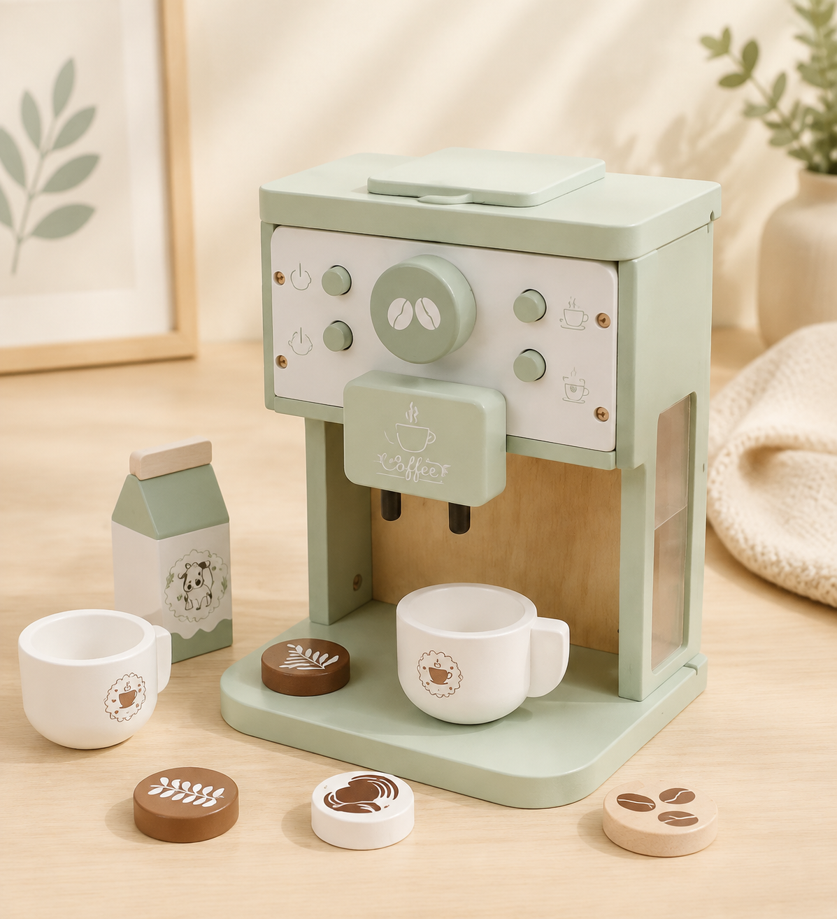 Cafetera de Madera