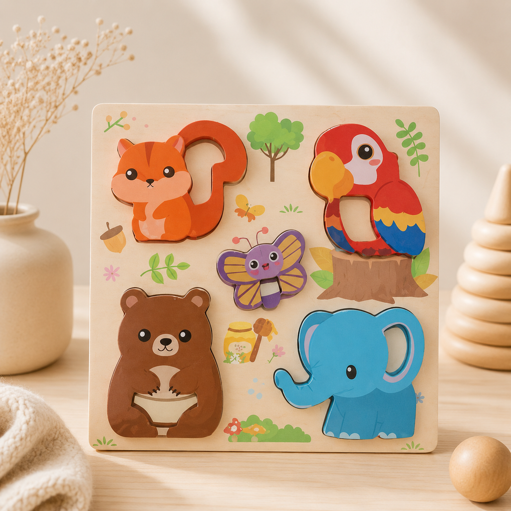 Puzzle Educativo de Encaje