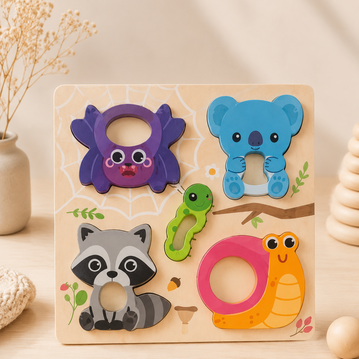Puzzle Educativo de Encaje