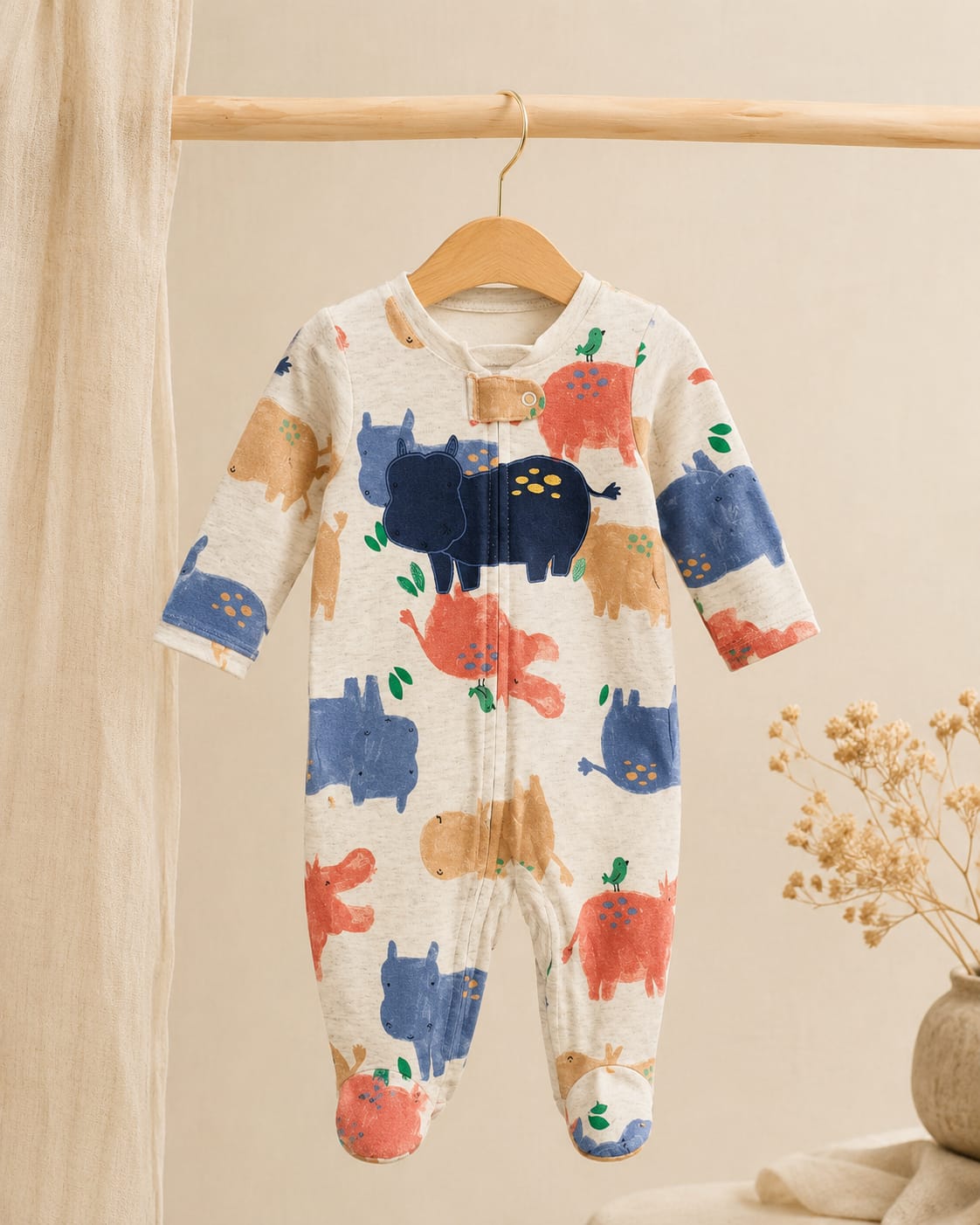 Pijama Enterito de Algodón