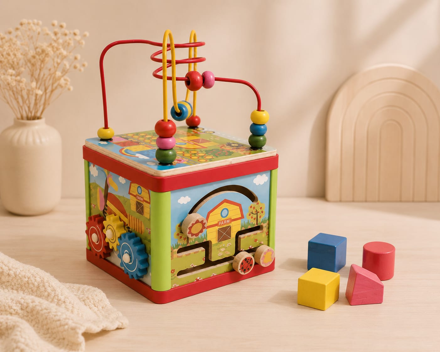 Cubo Montessori 5 en 1