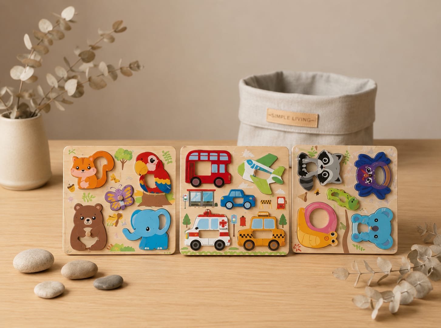 Puzzle Educativo de Encaje